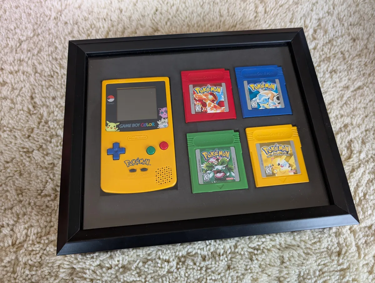 My wife turned my old games into a Christmas present