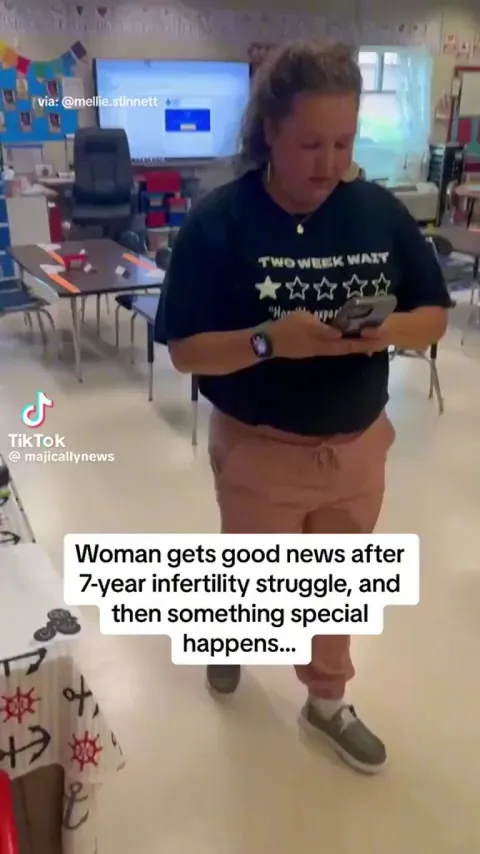 Hip hip hooray.There's a baby on the way.