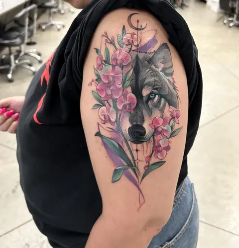 Memorial tattoo by Adrian at Bang Bang in New York