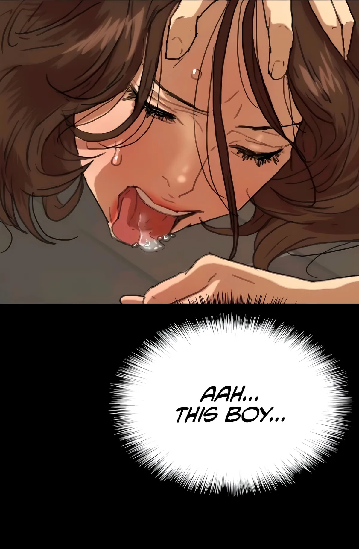 Right next to room service