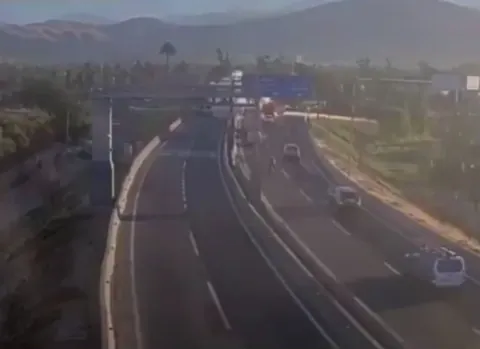 Highway crash in Chile triggers massive gas truck explosion