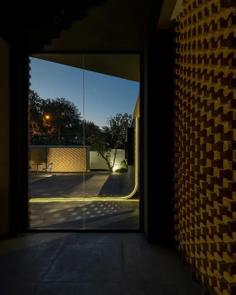 Outdoor café by kamakanstudio - Shiraz, iran. 
