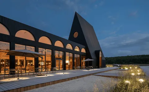 Hospitality Center at Kudykina Gora Park by Megabudka in Lipetsk Oblast, Russia