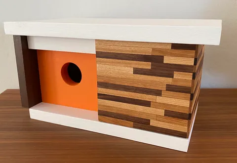 New birdhouse I made for a client!