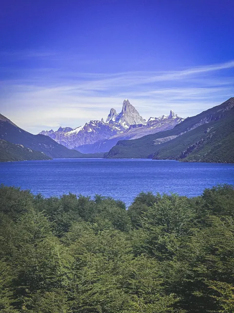 Mount Fitz Roy from Hike-A-Bike Border Crossing Between Chile and Argentina, Patagonia [OC] [3024 x 4032]
