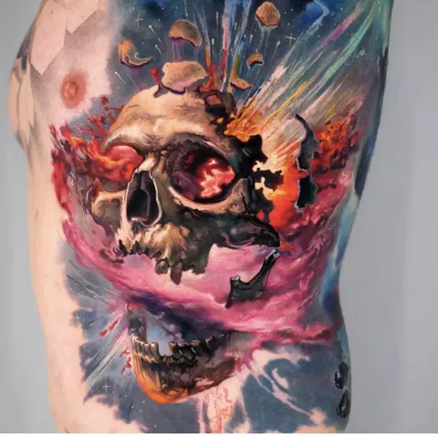 Rib piece, Dmitry Vision, Love N Hate, Denver, CO 