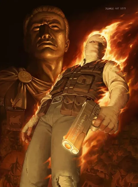 Fallout New Vegas, Deimos Art, digital painting, 2025