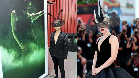 My husband and I at Lady Gaga concert