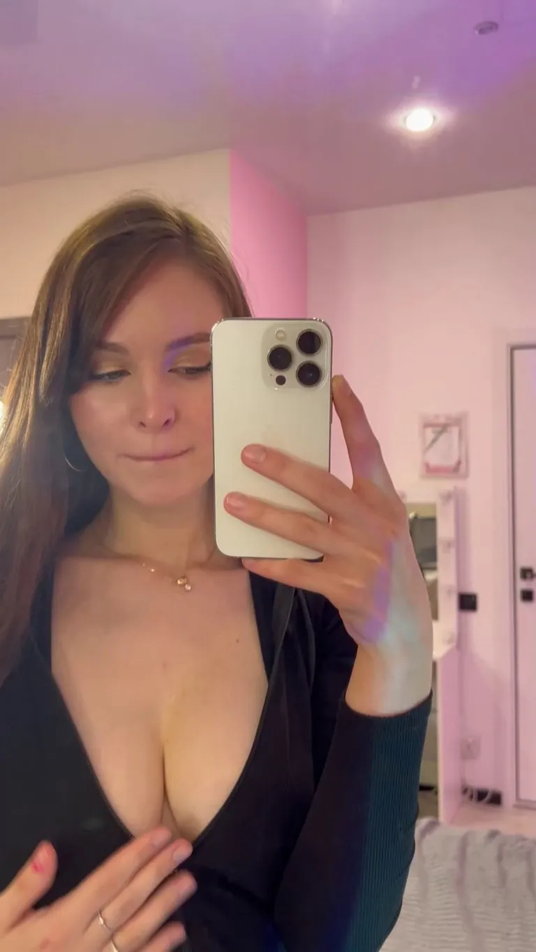 Showing my big boobs still makes me a bit shy