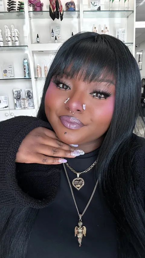 i think this is my best attempt at dramatic Douyin inspired makeup thus far!