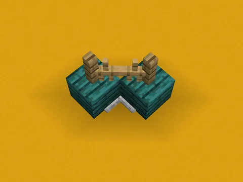 diagonal fence without mods