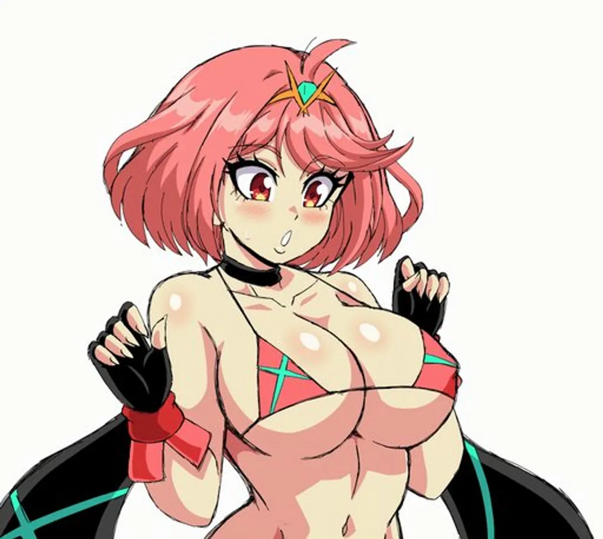 Bouncy Pyra (Artist lewdamone)