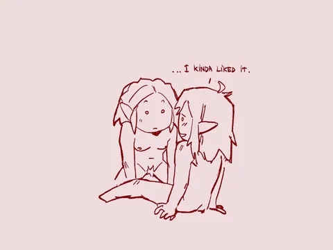 Zelink being a silly couple (Enarrala)