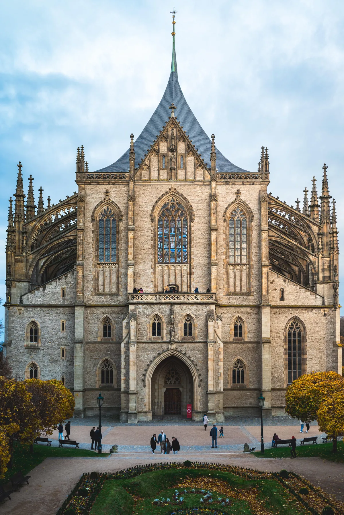 St Barbara's Church, Kutná Hora, Czechia.