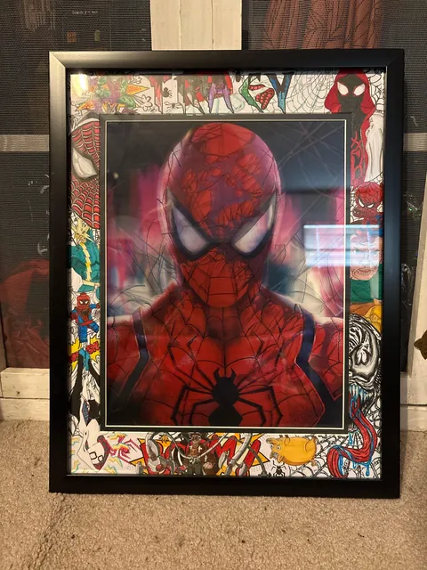 I made this for a good friend of mine years ago for his birthday. He caught feelings, I did not, so I rejected him. I found this outside my house today.