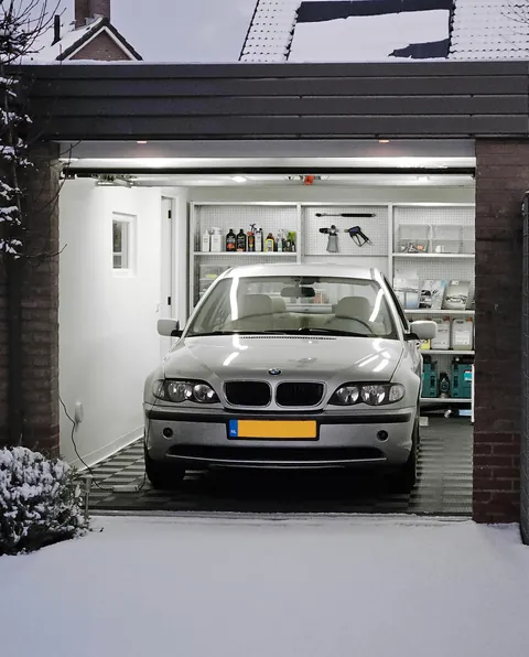 Single car garage makeover