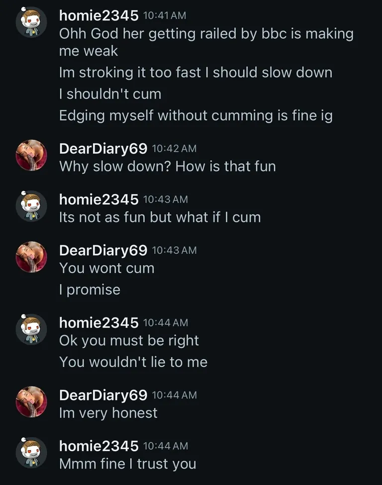 Made him cum just before NNN