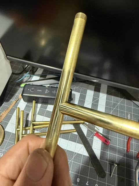 I made a pair of wall sconces for my bedroom renovation