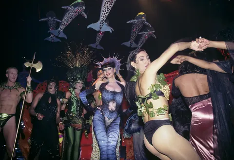 A New York City nightclub in the 90s