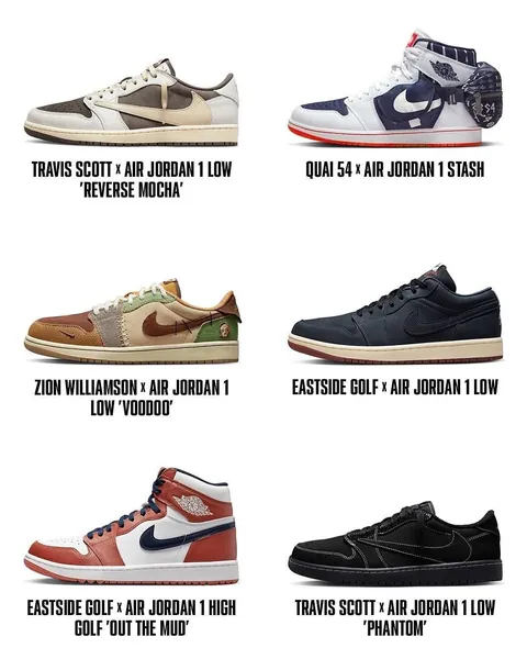 Every Air Jordan 1 collab in history