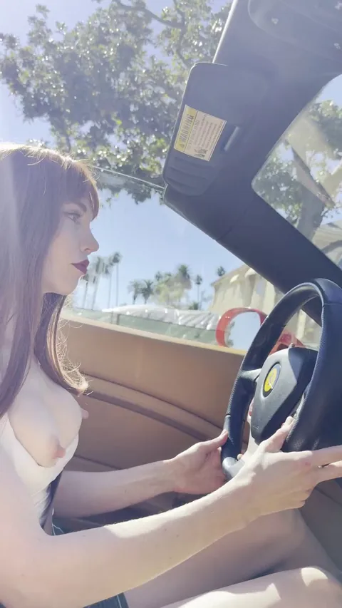 All convertibles deserve nipples and I deserve a real cameraman instead of a tripod