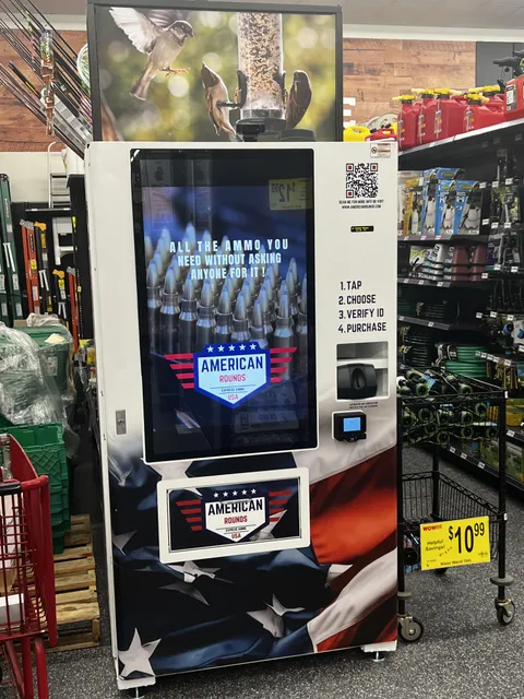 My grocery store has an ammo vending machine.
