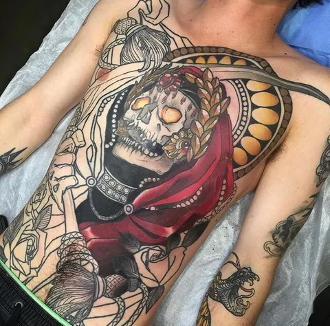 2 year late update.. it’s a slow process with this piece, blame my lack of bravo &amp; moolah $$ Tahlula @Bloodlines North Perth