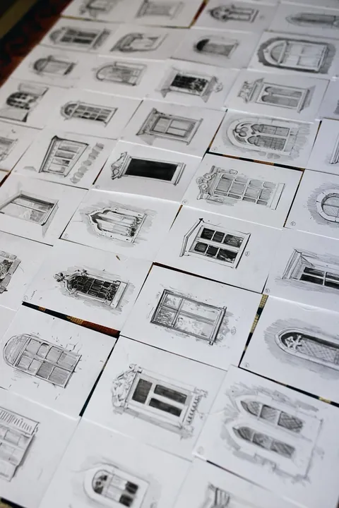 I Drew 50 Window Studies
