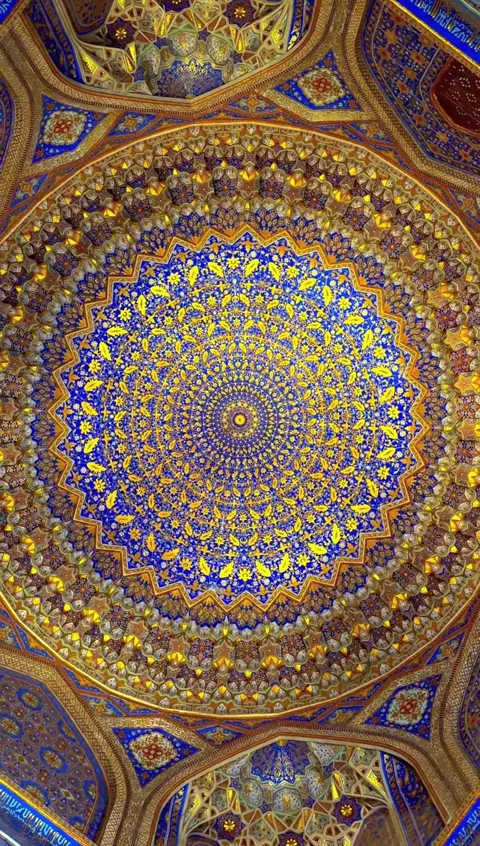 The Ceilings of Samarkand, Uzbekistan