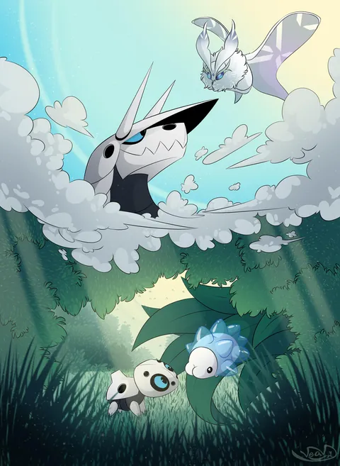 I would like to showoff my pokemonart I made for my boyfriend and I