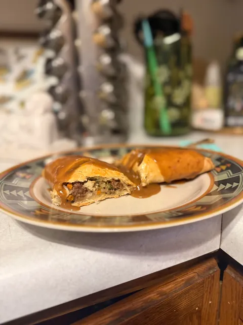 I made pasties for the first time [homemade]