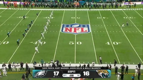 [Highlight] Jags with a huge kick return for one second left on the clock!!!