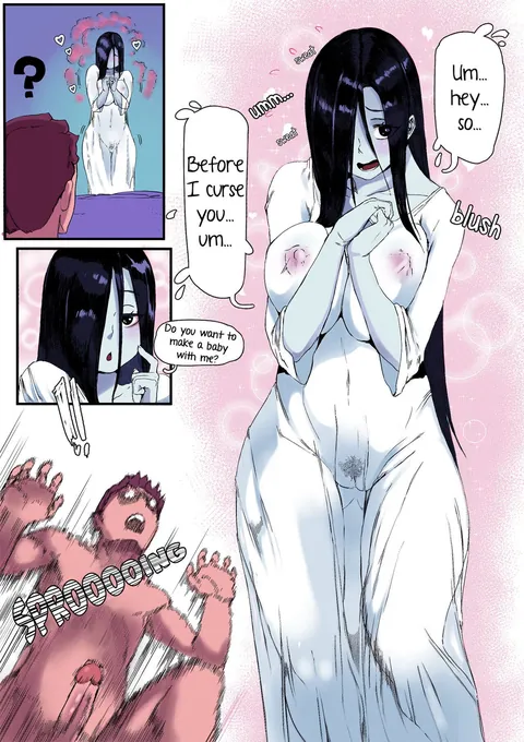 Miss Sadako wants some loving too [Artist: REDchicken] (The Ring)