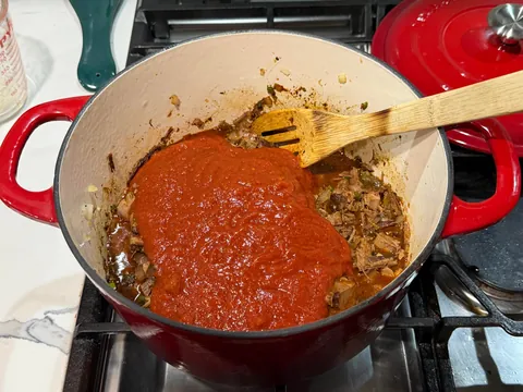 [homemade] hot ham and cheese