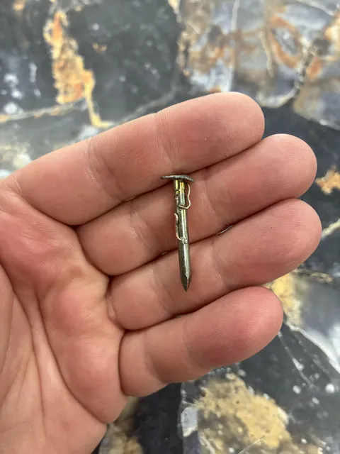 The nail that punctured my tire