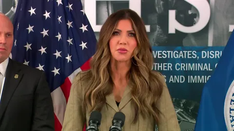 Domestic terrorist Kristi Noem addressing the murder of Renee Good. Upvote this so she comes up when you Google “domestic terrorist.”