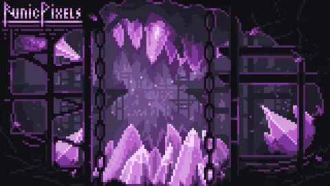 Hollow Knight : Crystal Peak - Pixel Animation