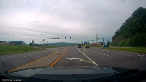[OC] May 16th, had someone pull out in front of me totalling my truck. May 29th, got my new truck. Today this happened. Excuse my dads language lol. Get a dashcam.