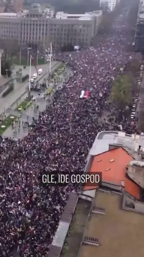 Massive protests against corruption continue for 14 months now in Serbia