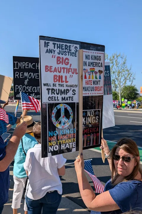 [OC] Fresno sez No Kings!