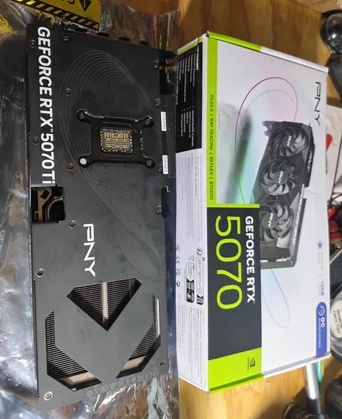 PNY replaced 5070 with a 5070TI.