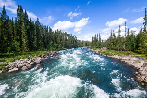Sito River, Lapland, Northern Sweden [OC] [4032x2688]