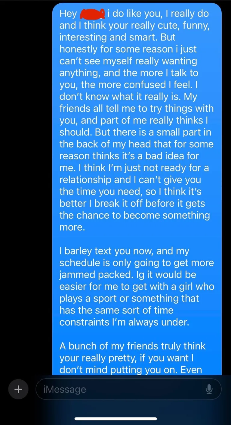 I rejected an “amazing” girl, I’m hoping I did it right?