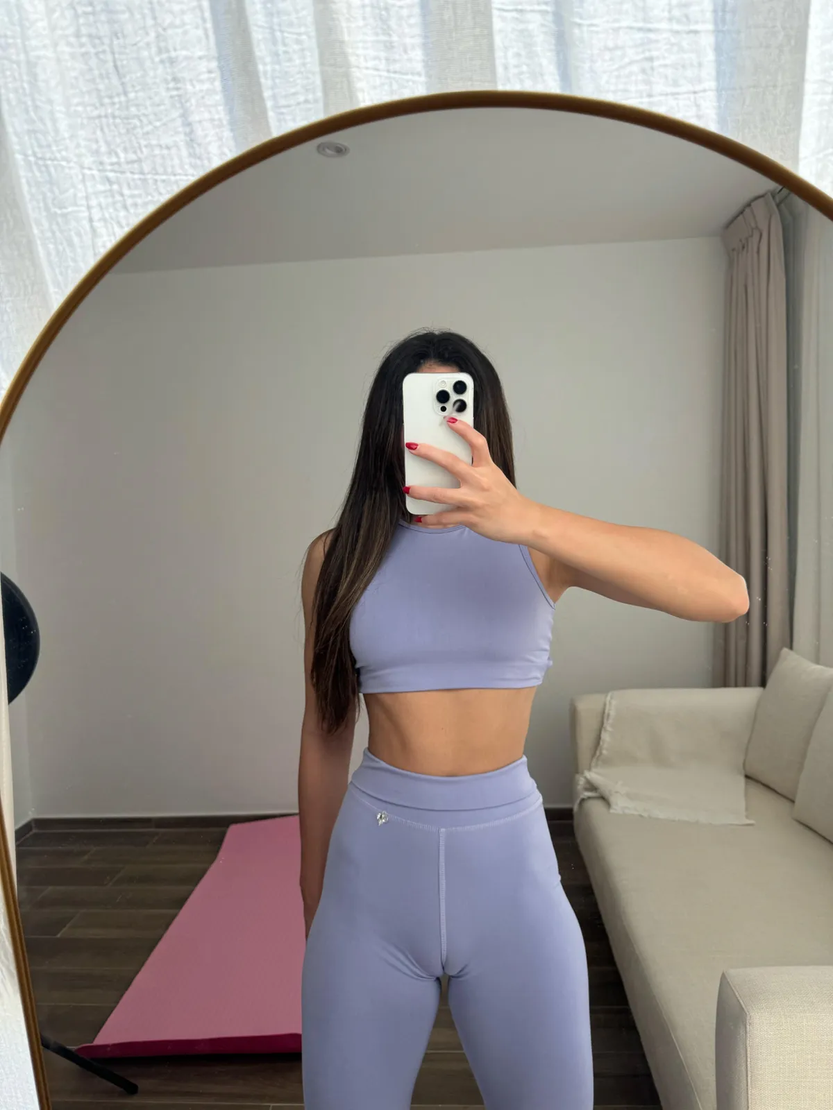 I know a right way to wear yoga pants to make your workout harder