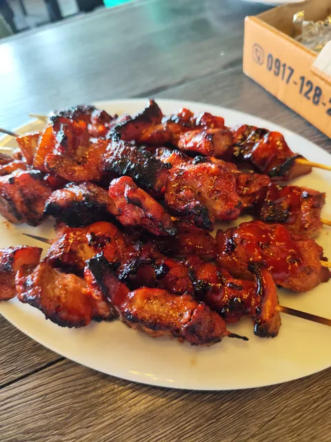 [I ate] Filipino Bbq for Christmas in Philippines 