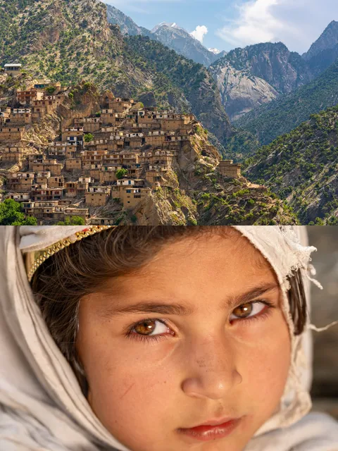 Faces from different parts of Afghanistan