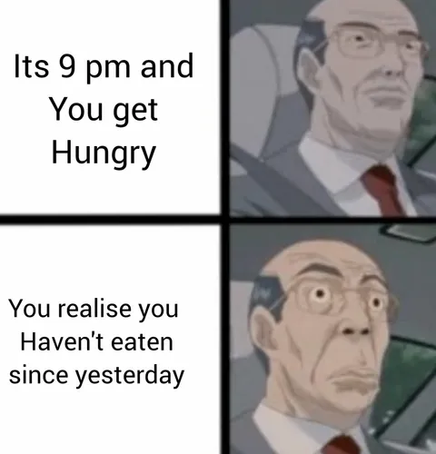 Time to go raid the fridge