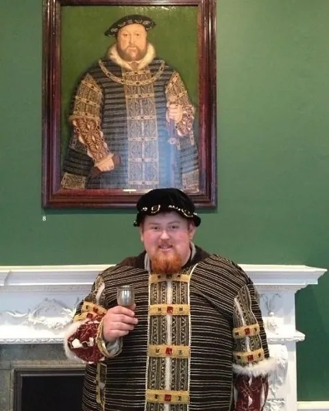 The people from the painting born again.