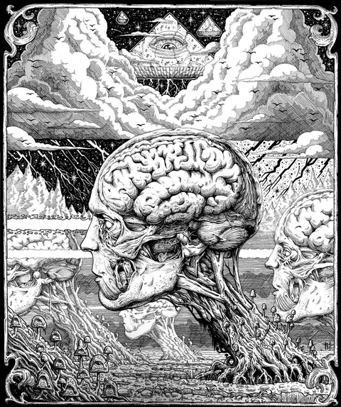 My best friend, Bowen Bramwell, drew this by hand. I thought it was worth sharing.