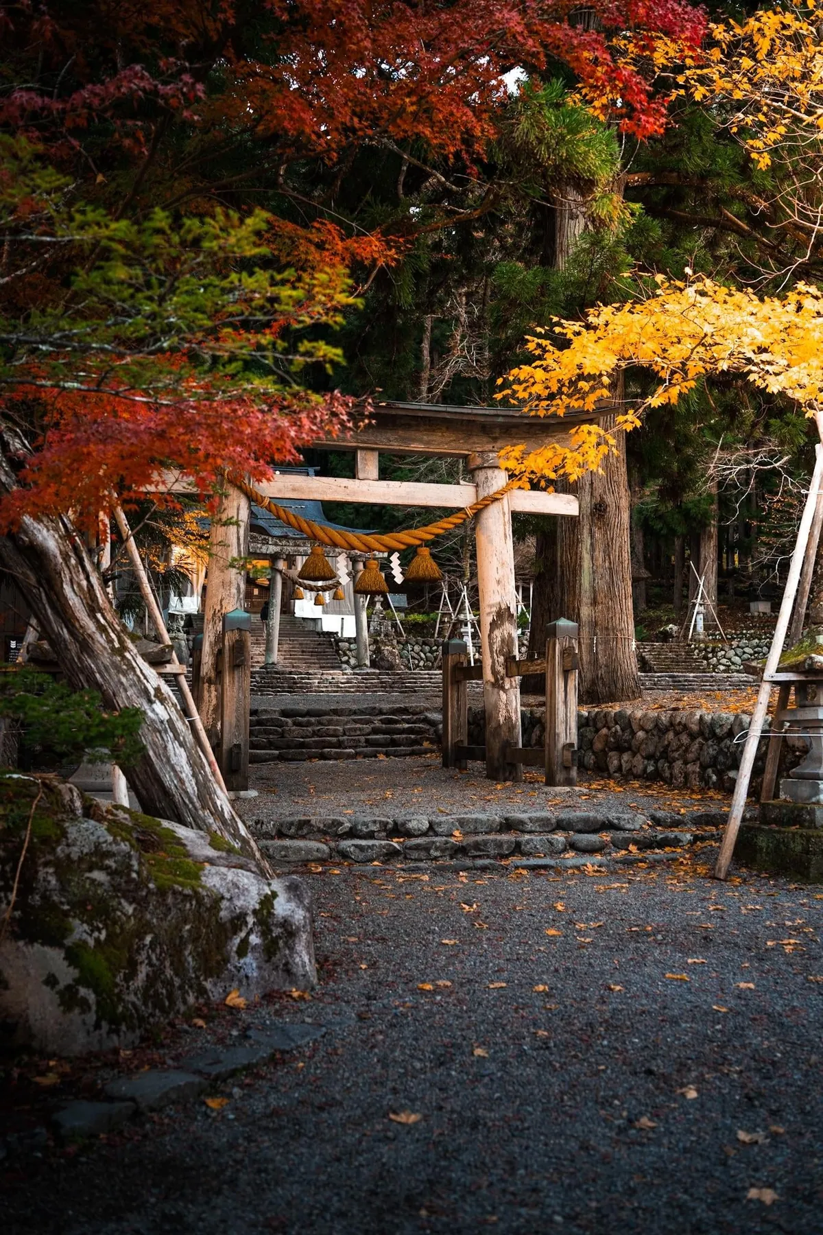 A walk in Shirakawa-gō, Japan